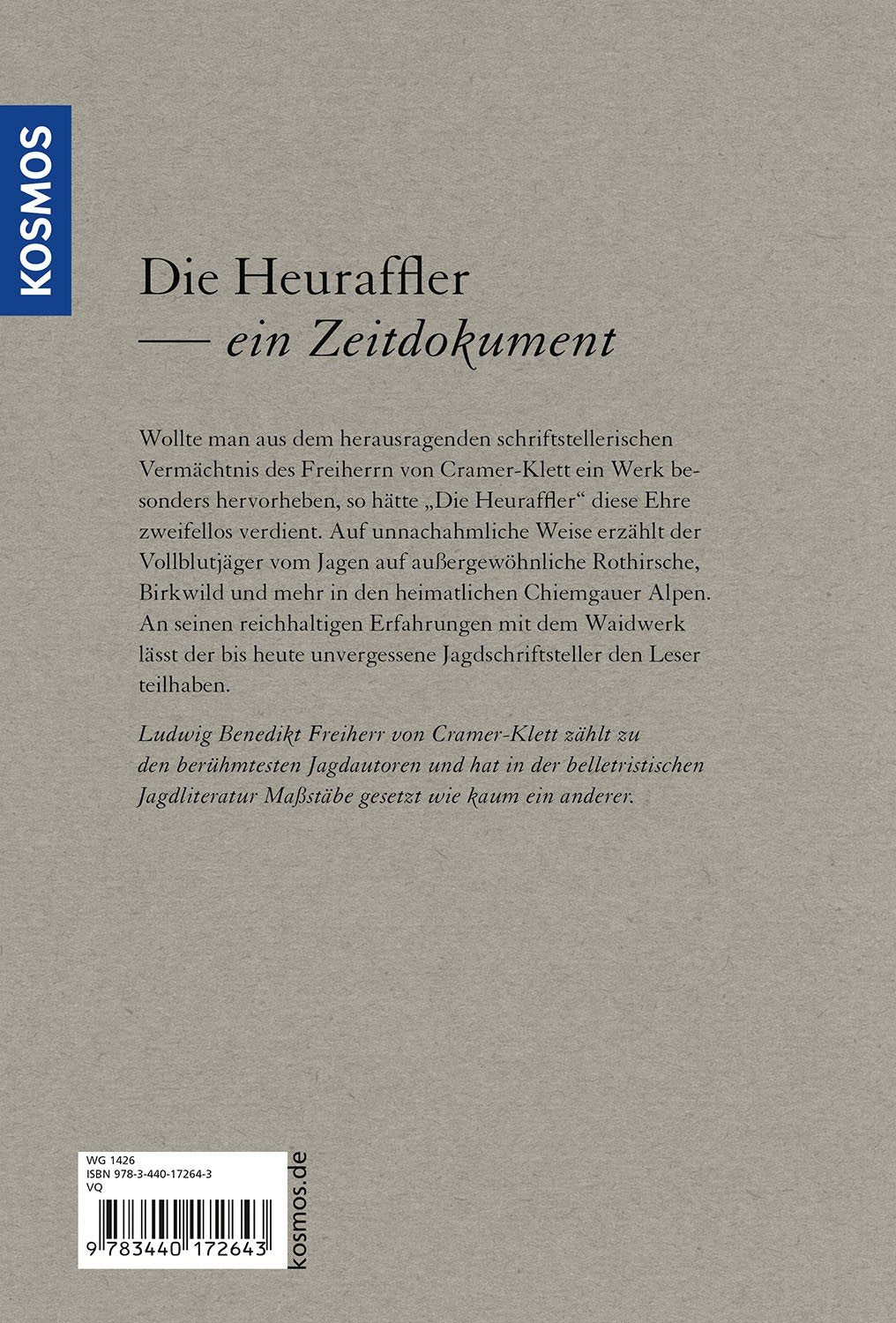 Vom Jagen in den Bergen RS Cover