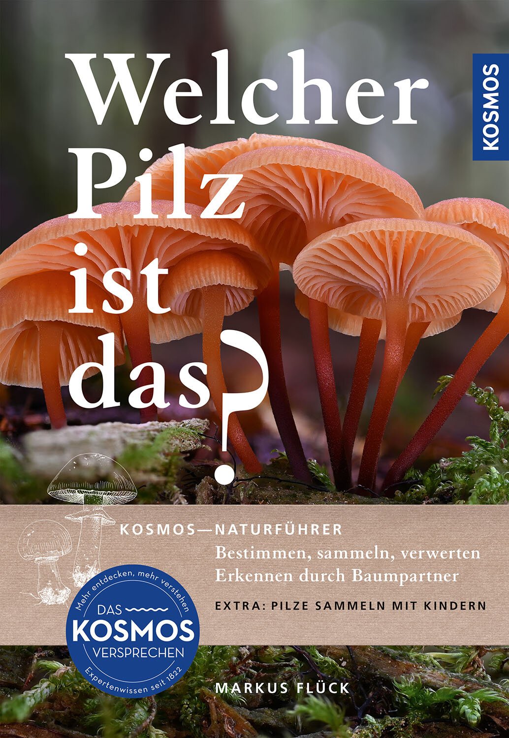 Welcher Pilz ist das - Kosmos Pilzbuch
