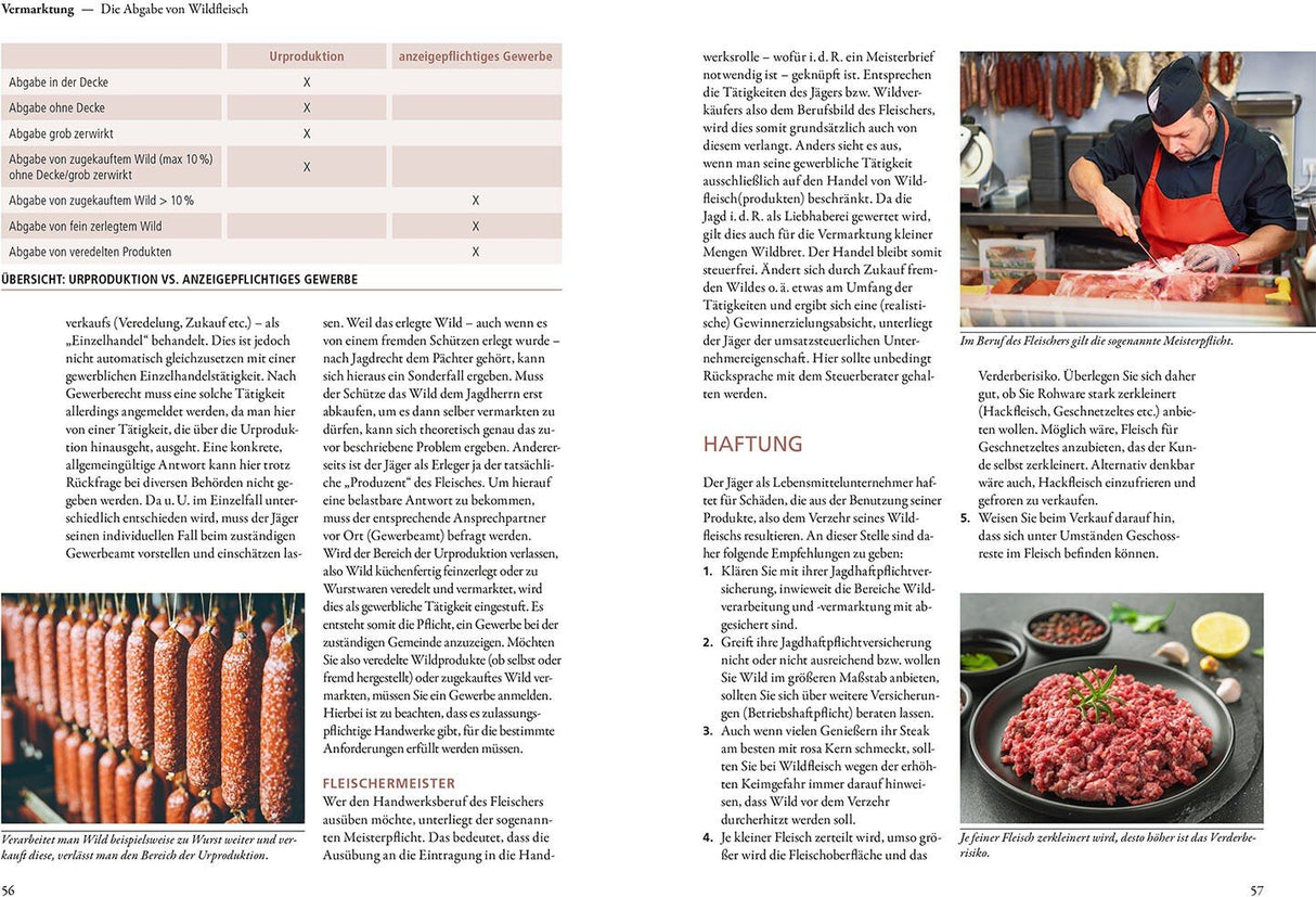 Wildfleisch Vermarkten Anleitung