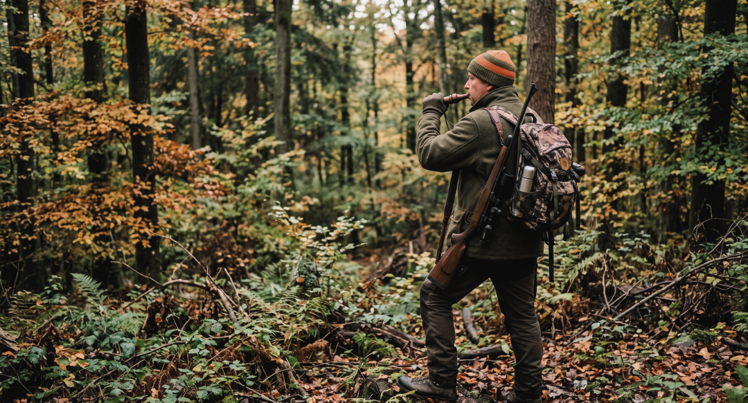 Lockjagd im Wald