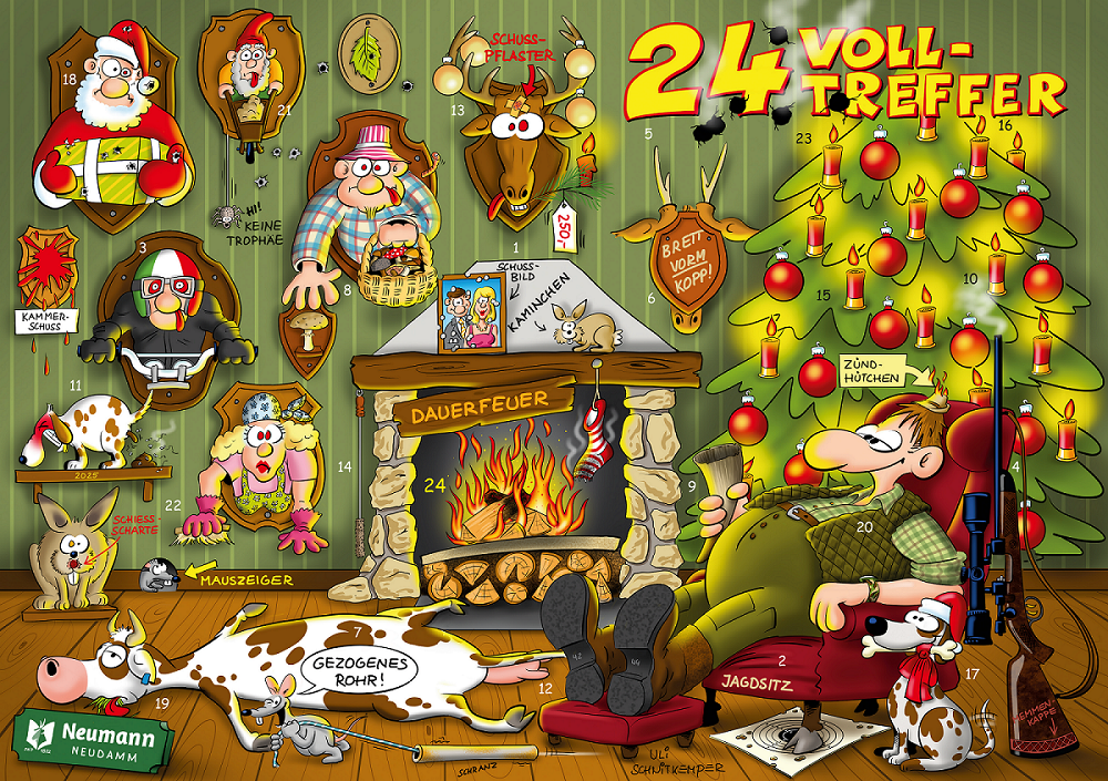 Gewinnspiel Adventskalender 24 Volltreff