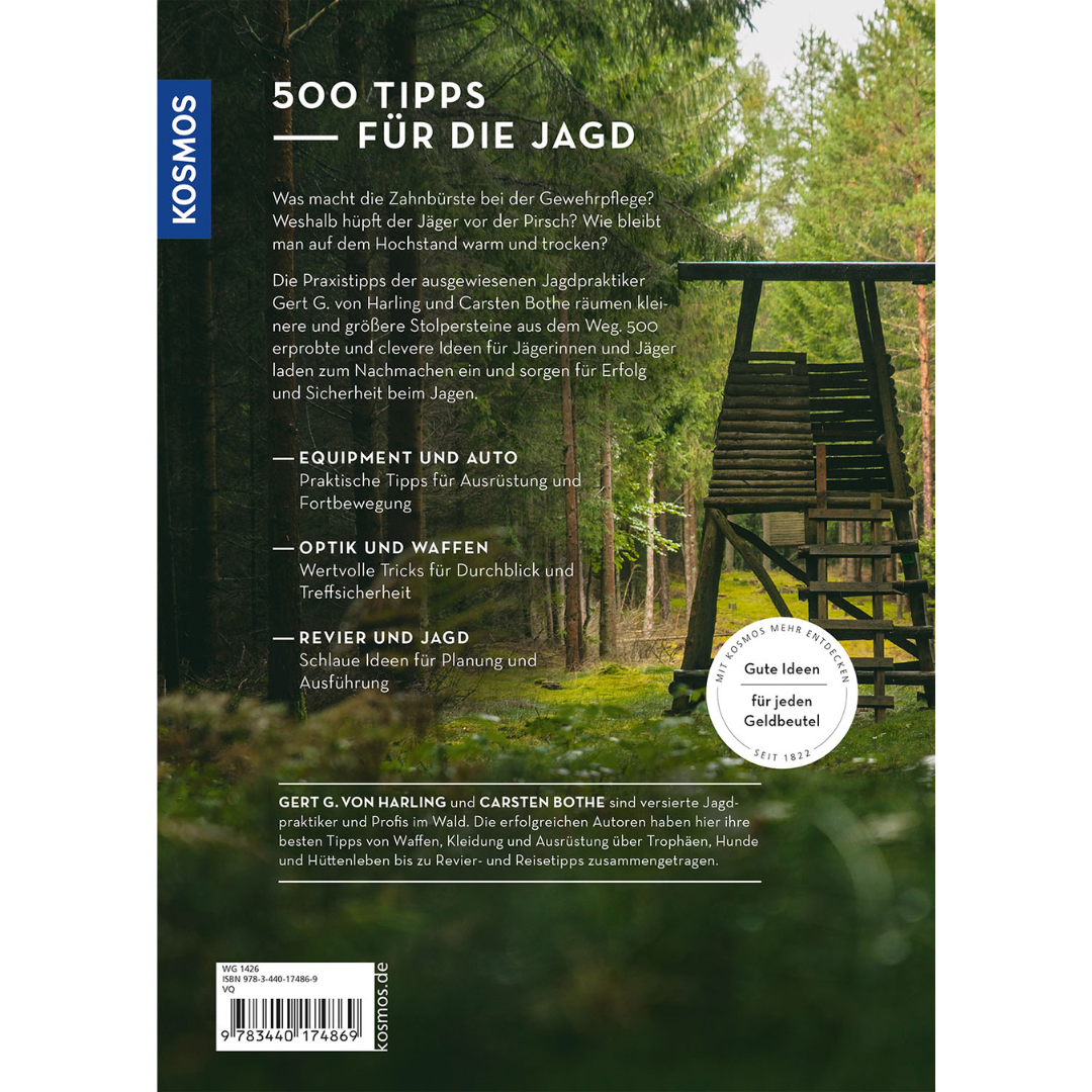 500 Praxistipps für Jäger - Backcover