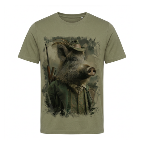Almtracht Herren T-Shirt Eberhard Keiler Motiv