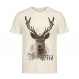ALMTRACHT T-Shirt Hirsch - Mein Herz schlägt Wild