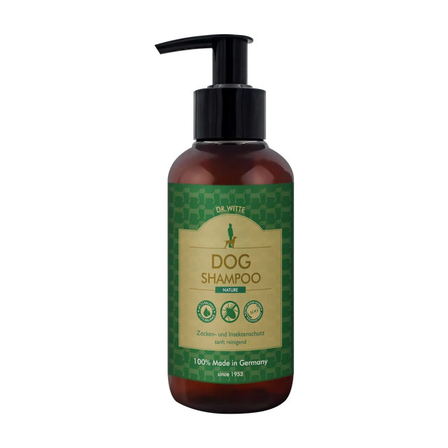 Dr. Witte Dog Shampoo - Naturbelassenes Shampoo fuer Hunde