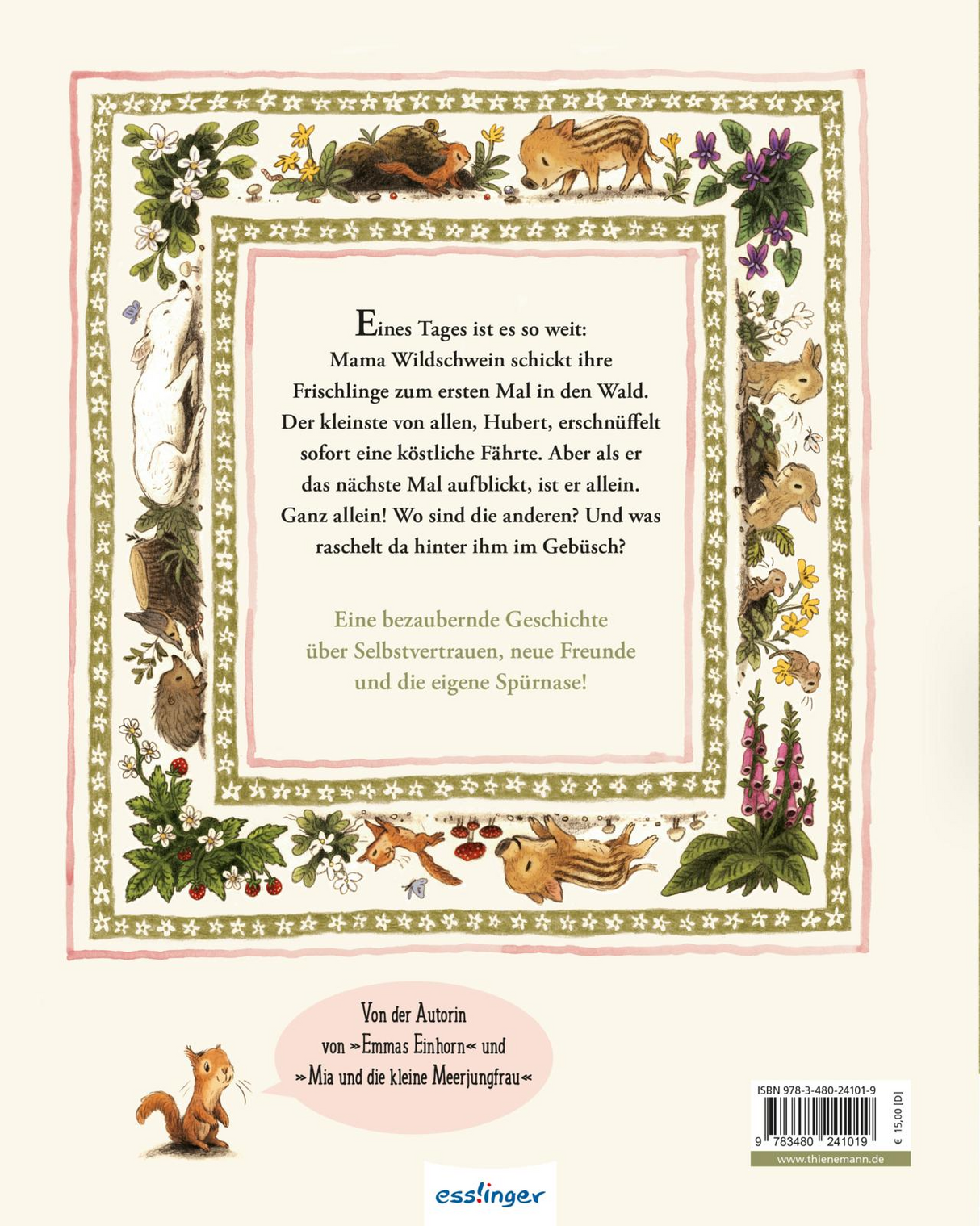 Hubert - Immer der Nase nach! Backcover