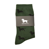 Krawattendackel Socken "Dackel"