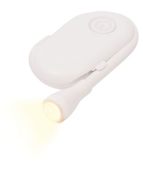 Mini-Leselicht Recharge in weiss