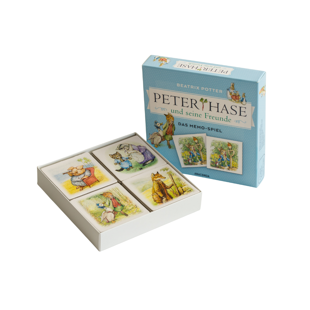 Beatrix Potter - Peter Hase und seine Freunde - Das Memo-Spiel