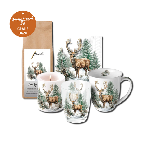 Winterhirsch Set