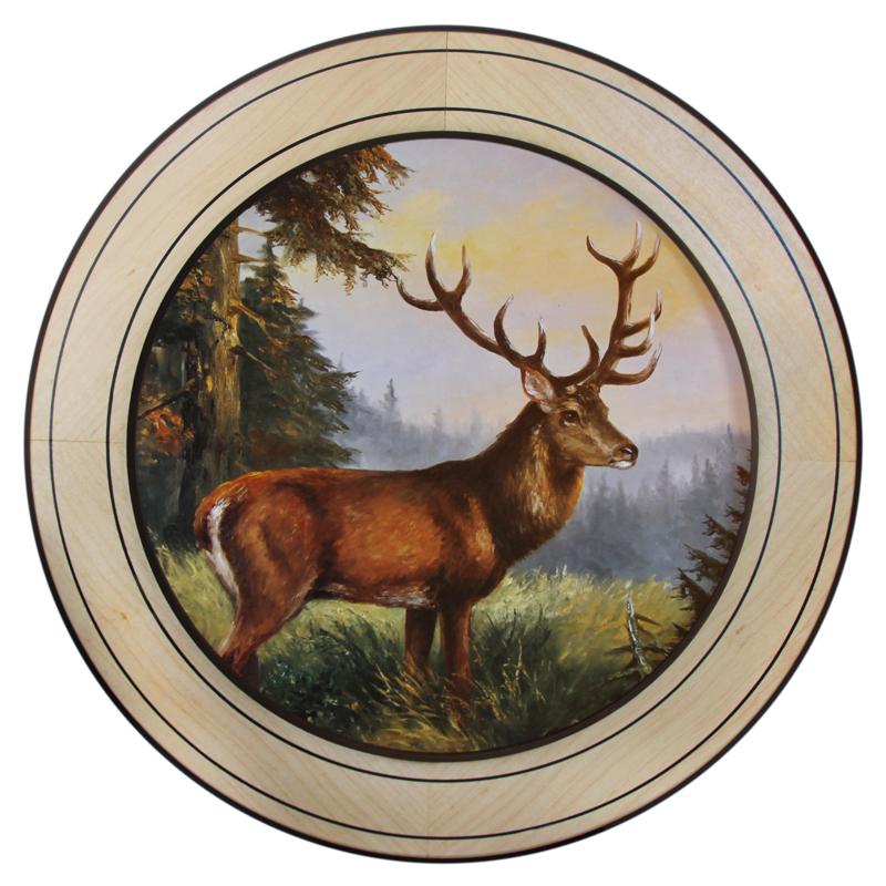 Holzehrenscheibe 50 / 39 cm