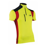 PSS X-Treme Kurzarm Shirt gelb rot