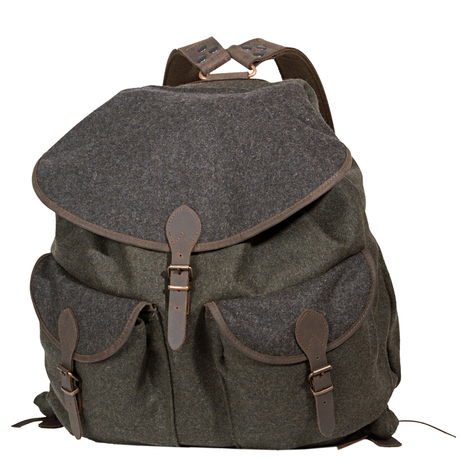 AKAH Lodenrucksack grün/grau