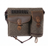 Fritzmann Ansitztasche aus Wollfilz mit Leder