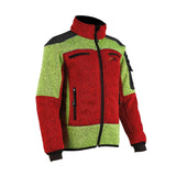 PSS Kinder Fleecejacke rot gelb