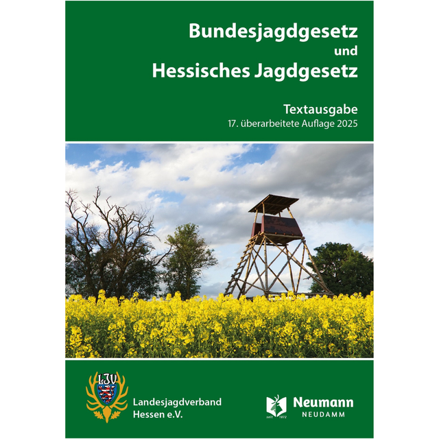 Buchcover Bundesjagdgesetz und Hessisches Jagdgesetz