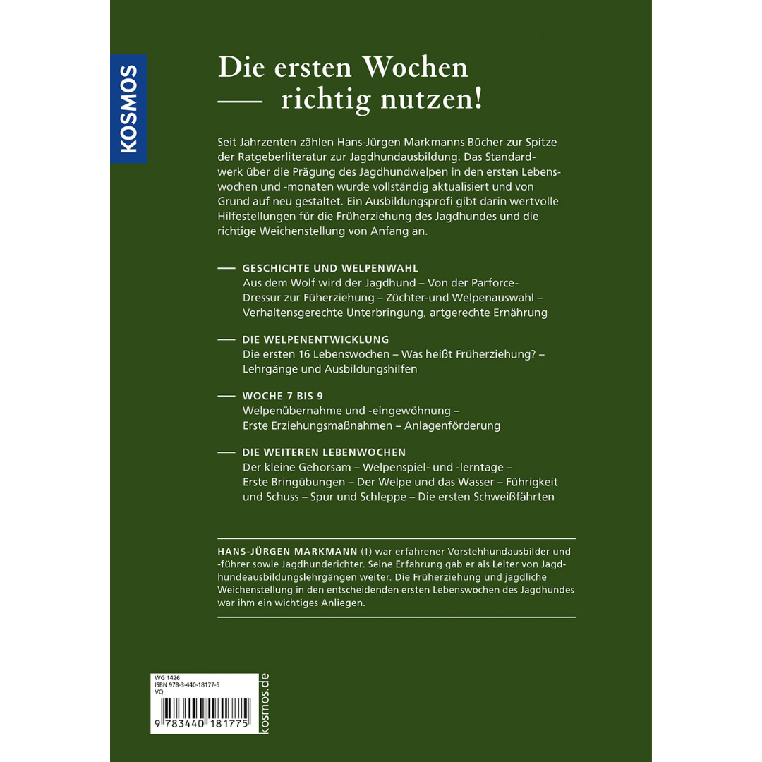 Der Jagdhundwelpe - Backcover