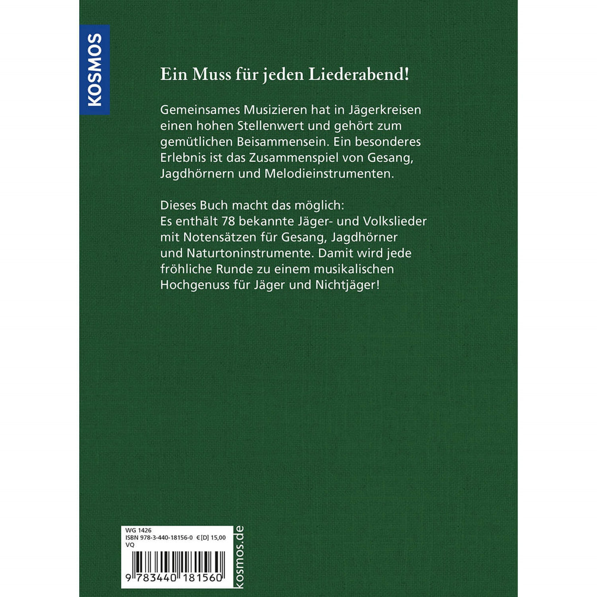Die schönsten Jäger- und Volkslieder