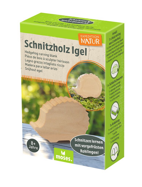 Expedition Natur - Schnitzholz Igel Verpackung