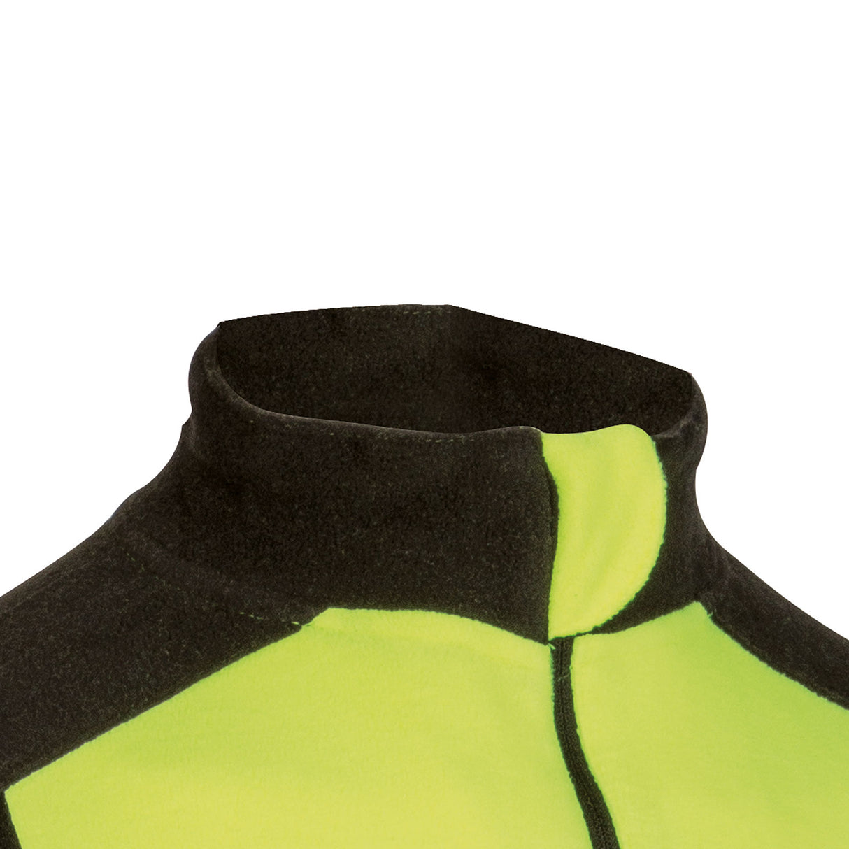 PSS Fleece gelb/rot stehkragen
