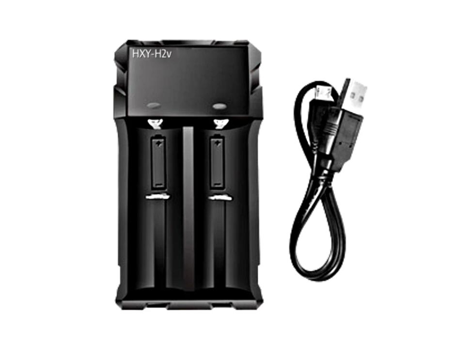 Ladegerät 2-fach für Akku-Typ 18650 / 16340