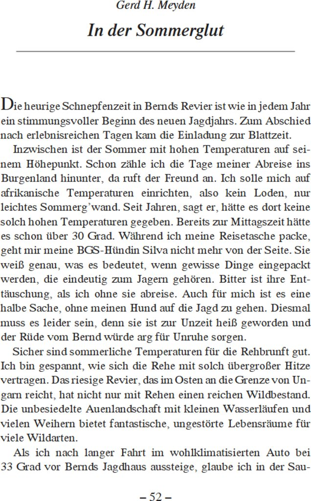 Gemeinsam auf der Pirsch - Innenansicht 3