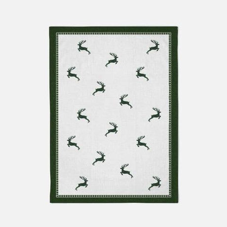 geschirrtuch hirsch gruen