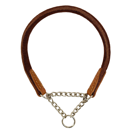 Halsung aus Yak-Leder Velours