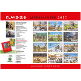 Haralds Klavinius Jagdkalender 2027 - Rückseite