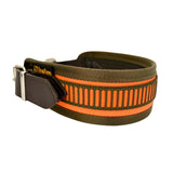 Schweißhalsung oliv/orange