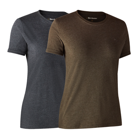Ladies Basis T-shirt im 2er-Pack