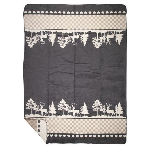 Kuscheldecke "Wald"