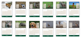 Jagd & Hund Kalender 2027 - Monatsübersicht