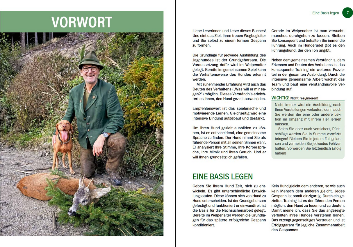 Jagdhunde ausbilden - Vorwort