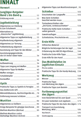 Jungjäger-Ratgeber - Ausrüstung - Inhaltsverzeichnis