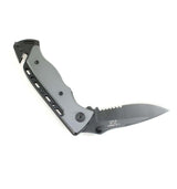 Klappmesser Herbertz schwarz-silber