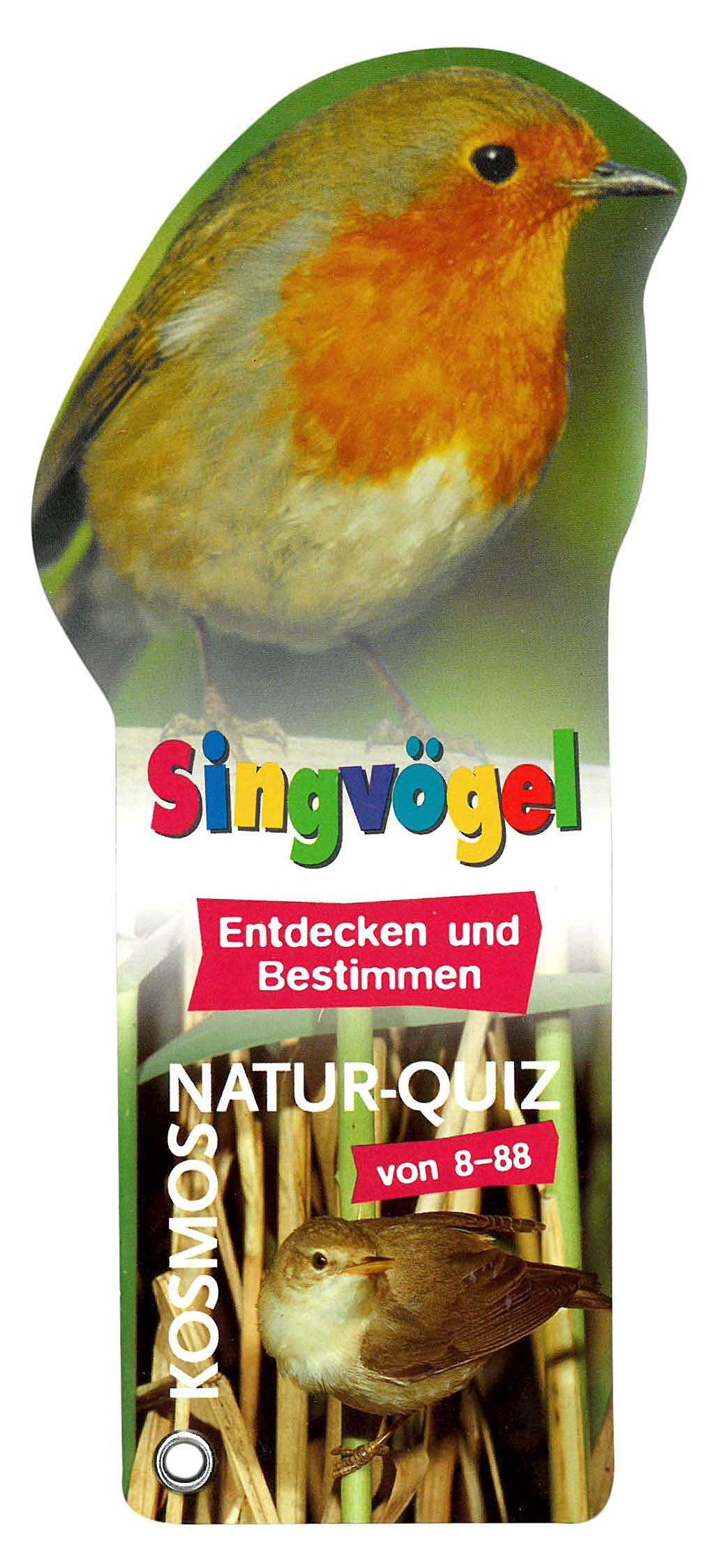 Natur-Quizfächer, Singvögel