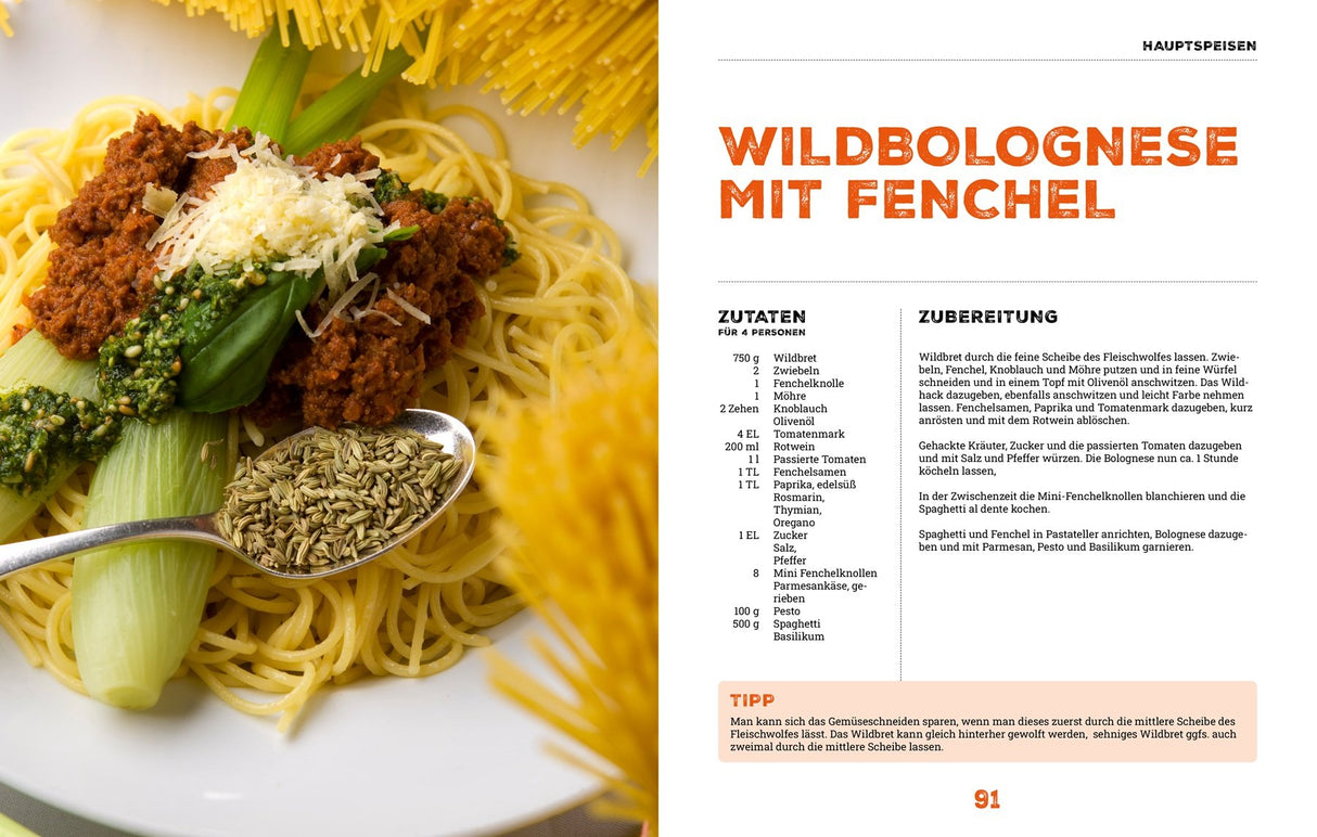 wild kochbuch innenansicht