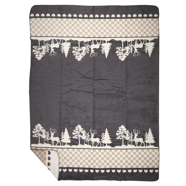 Kuscheldecke "Wald"
