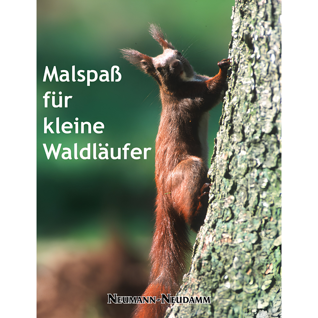 Malspaß für kleine Waldläufer