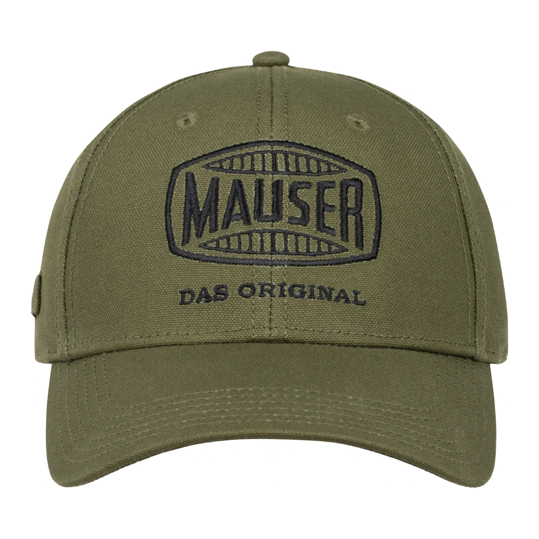 Mauser Cap Canvas Logo - Dull Olive - Front