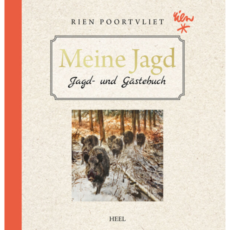 Meine Jagd – Das Jagd- und Gästebuch illustriert von Rien Poortvliet 
