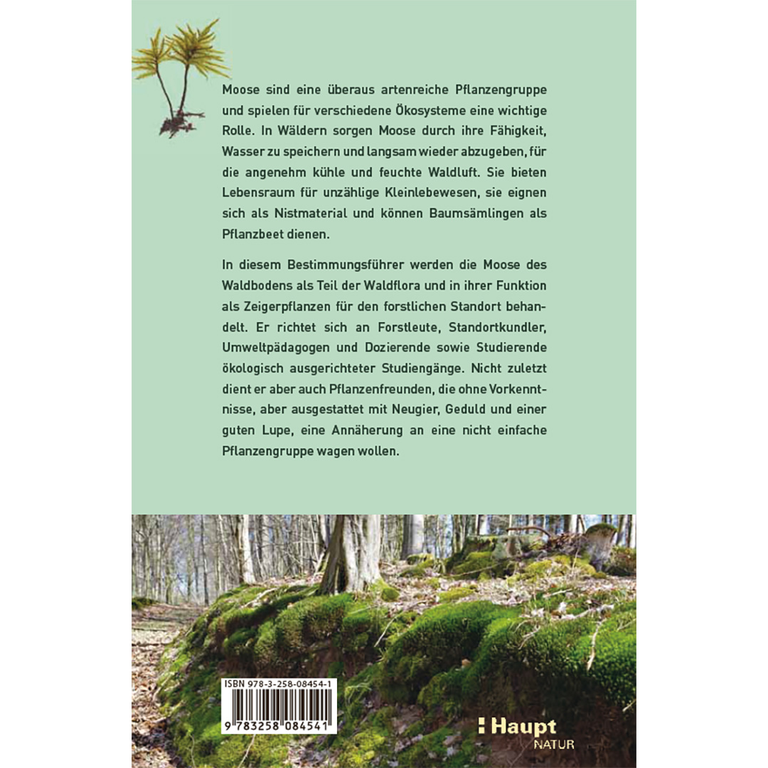 Moose des Waldbodens - Backcover