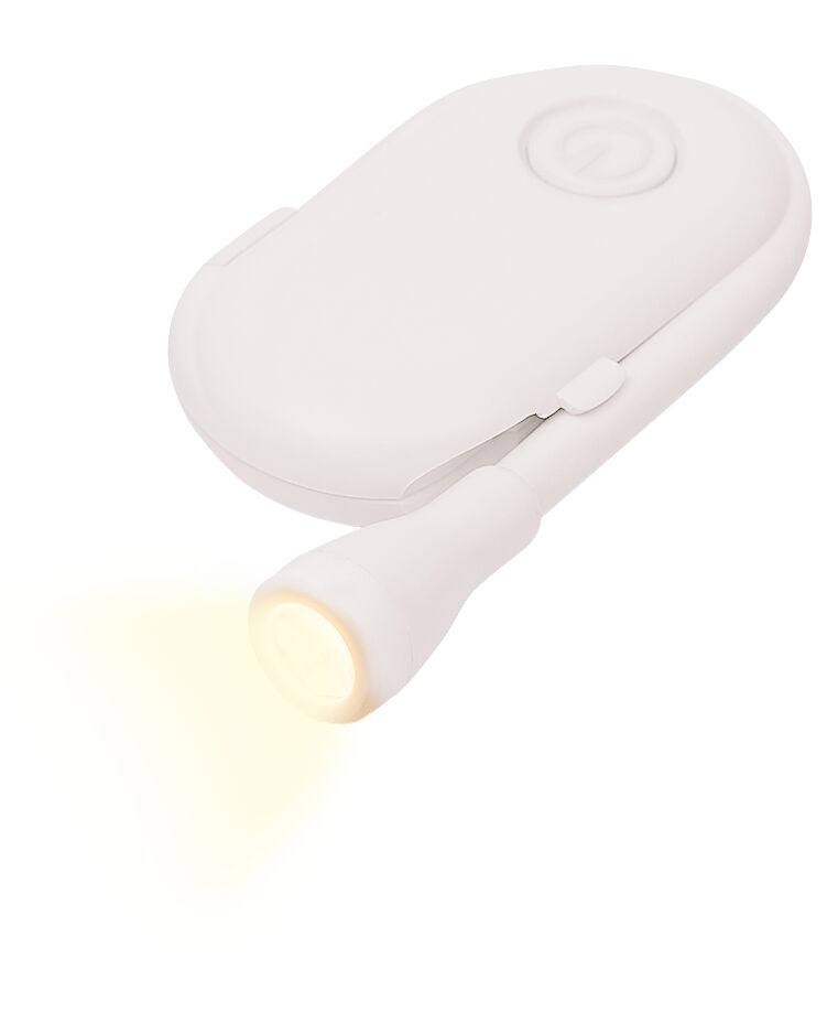 moses. libri_x Mini-Leselicht Recharge in Weiß