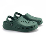 Clog gruen mit Riemen