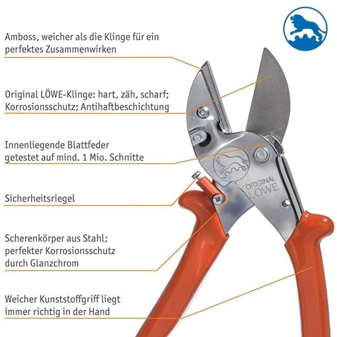 Original LÖWE-Jagdschere 1.117 -  Details