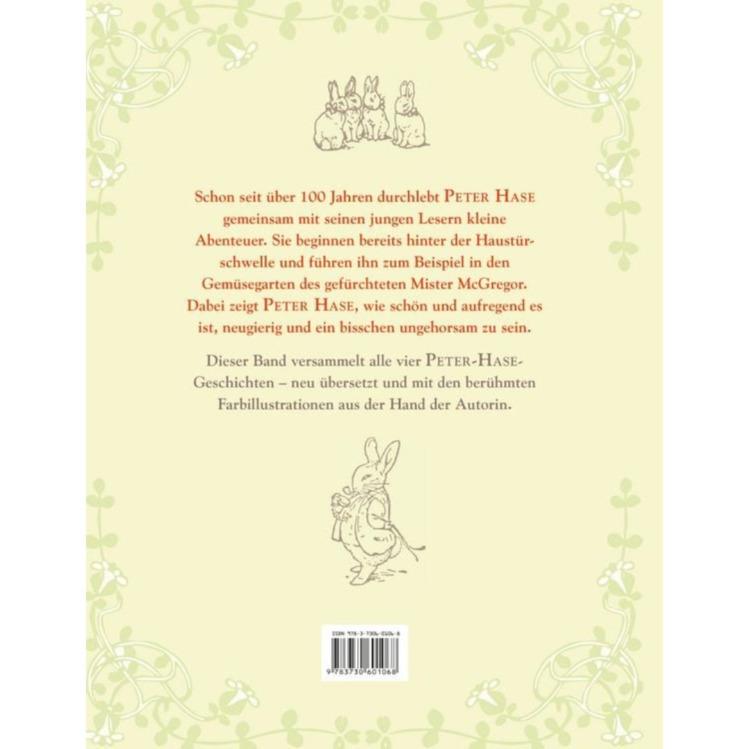 Peter Hase - Sämtliche Abenteuer - Beatrix Potter - Rückseite