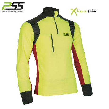 PSS Polar Fleeceshirt gelb/rot