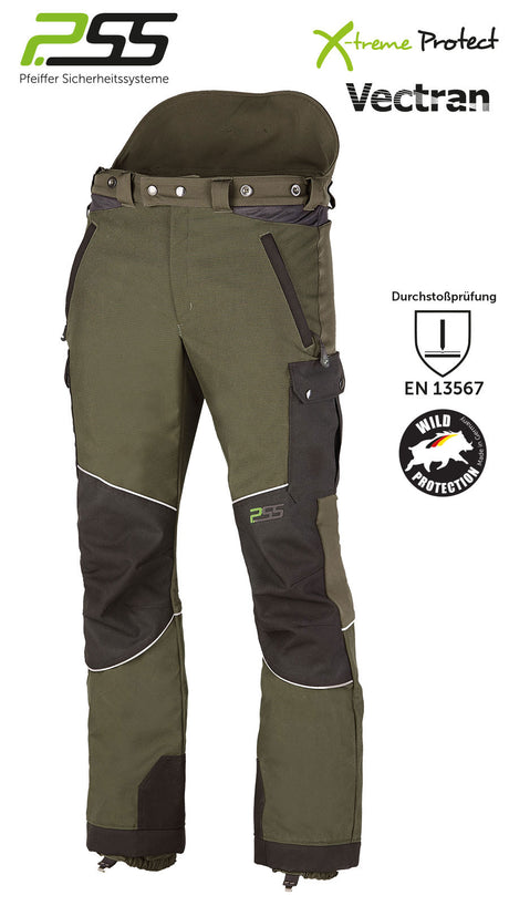 PSS X-Treme Protect Sauenschutzhose gr�n