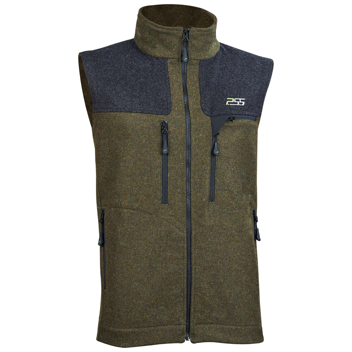 pss x-treme lodenweste gr�n